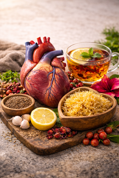 SUPPORTS HEART HEALTH & CIRCULATION