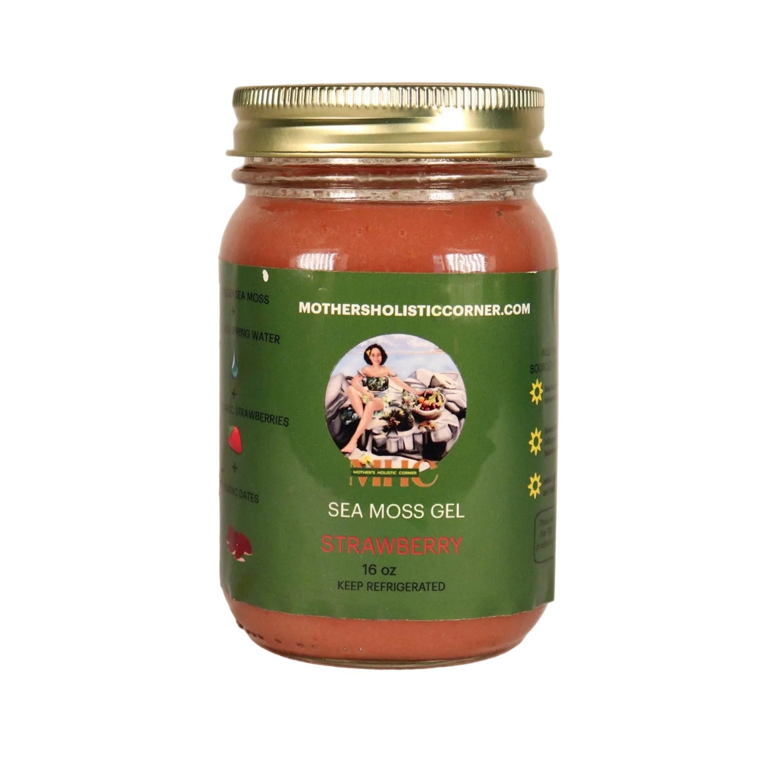 Strawberry Sea Moss Gel