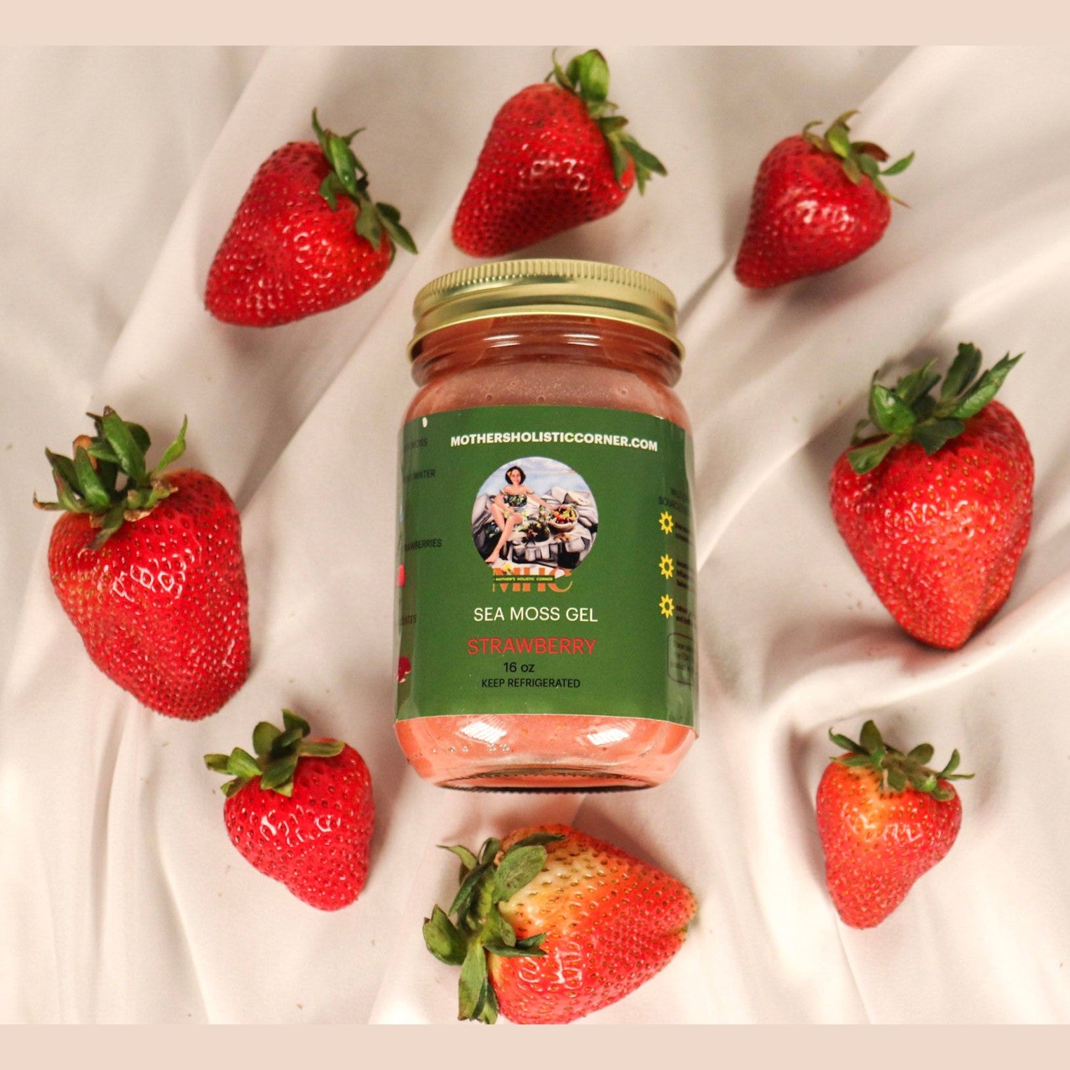 Strawberry Sea Moss Gel