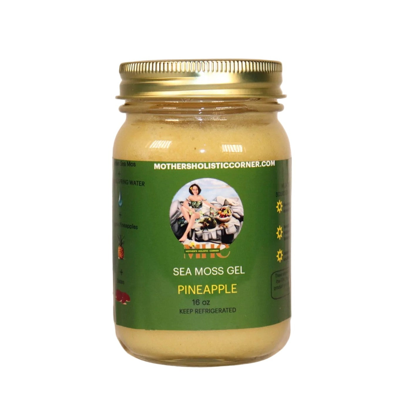 Pineapple Sea Moss Gel – Mother's Holistic Corner