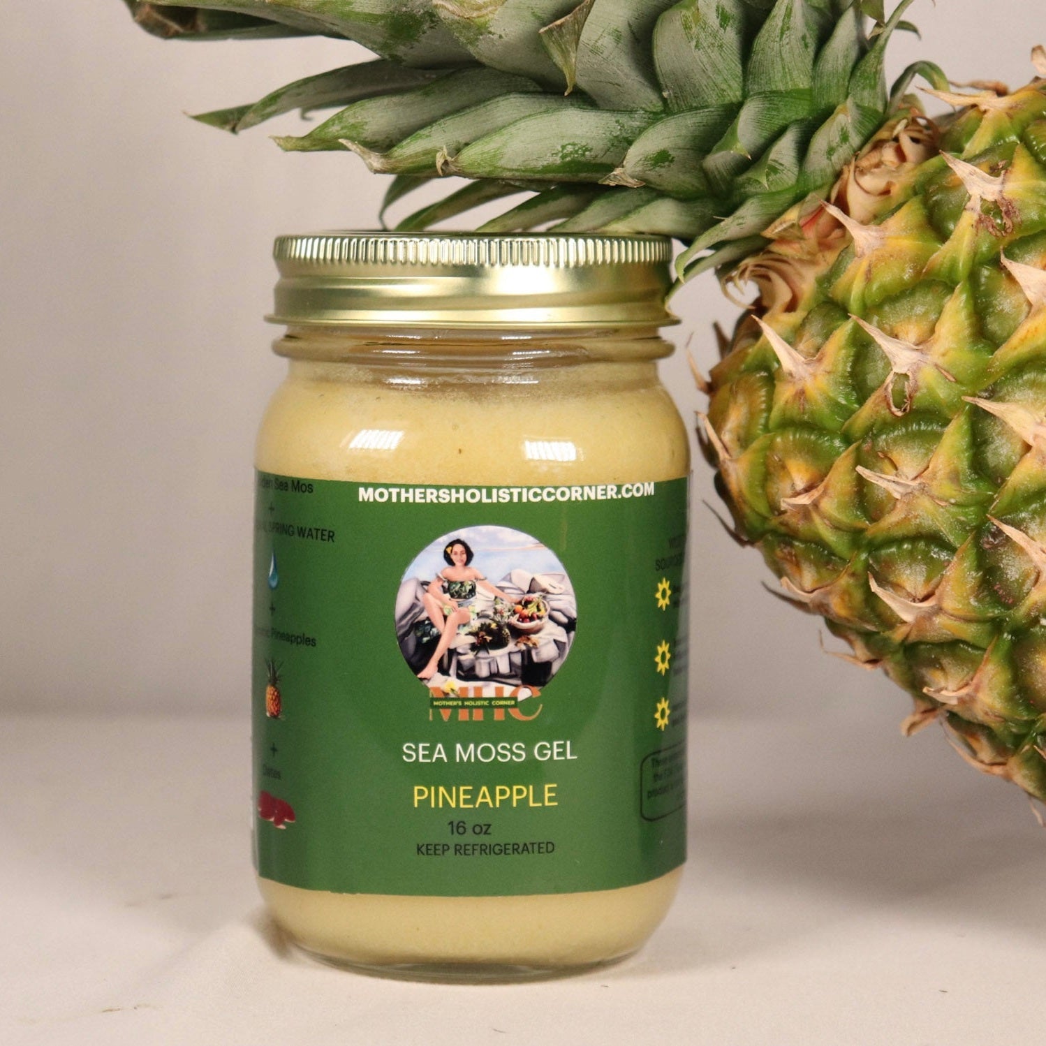 Pineapple Sea Moss Gel – Mother's Holistic Corner