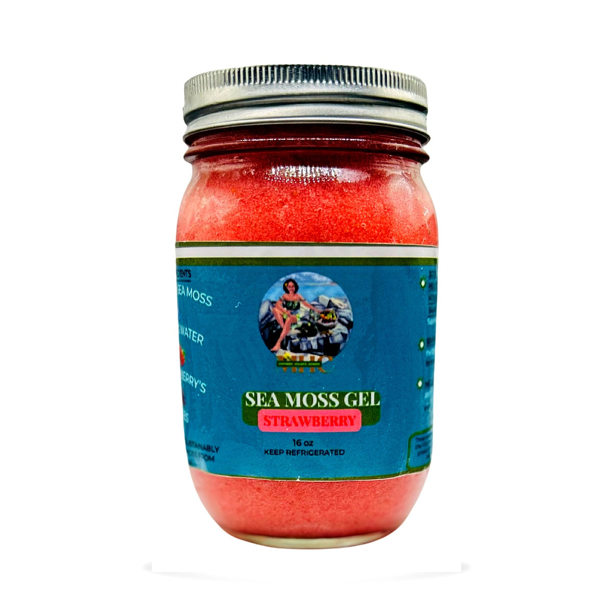 Strawberry Sea Moss Gel
